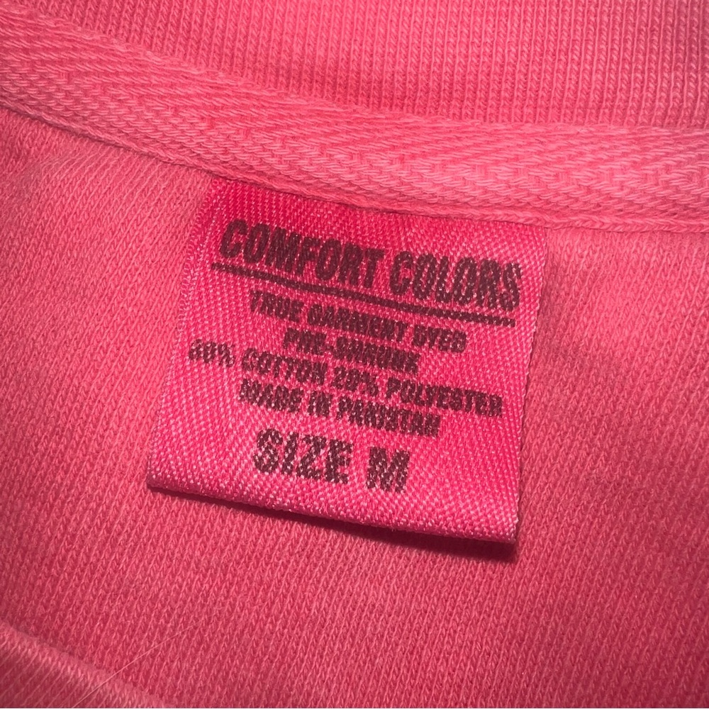 Comfort Colors War Eagle Auburn University Faded Melon Sweatshirt Size Medium - Picture 6 of 7